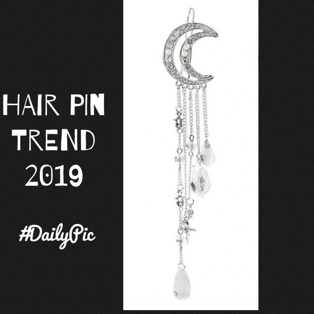Super Elegant Embellished Hairpin to Enhance your Casual or Night Our Hair look